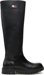 ΜΠΟΤΕΣ TJW LONG SHAFT BOOT EN0EN02627 ΜΑΥΡΟ TOMMY JEANS