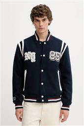 ΜΠΟΥΦΑΝ BOMBER ΧΡΩΜΑ: ΝΑΥΤΙΚΟ ΜΠΛΕ, DM0DM22043 TOMMY JEANS