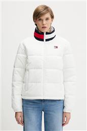 ΜΠΟΥΦΑΝ ΧΡΩΜΑ: ΑΣΠΡΟ, DW0DW21621 TOMMY JEANS