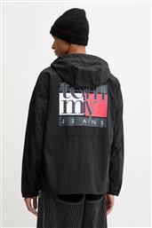 ΜΠΟΥΦΑΝ ΧΡΩΜΑ: ΜΑΥΡΟ, DM0DM22099 TOMMY JEANS
