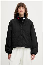 ΜΠΟΥΦΑΝ ΧΡΩΜΑ: ΜΑΥΡΟ, DW0DW21436 TOMMY JEANS