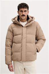 ΜΠΟΥΦΑΝ ΜΕ ΕΠΕΝΔΥΣΗ ΑΠΟ ΠΟΥΠΟΥΛΑ ΧΡΩΜΑ: ΚΑΦΕ, DM0DM22255 TOMMY JEANS