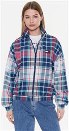 ΜΠΟΥΦΑΝ ΜΕΤΑΒΑΤΙΚΟ TARTAN TRACK DW0DW14935 ΕΓΧΡΩΜΟ REGULAR FIT TOMMY JEANS