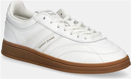 ΔΕΡΜΑΤΙΝΑ ΑΘΛΗΤΙΚΑ ΠΑΠΟΥΤΣΙΑ THE GREENWICH EDGE LEATHER TOMMY JEANS