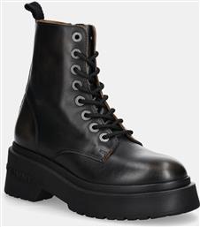 ΔΕΡΜΑΤΙΝΑ WORKERS TJW CHUNKY RUGGED BOOT ΧΡΩΜΑ: ΚΑΦΕ, EN0EN02847 TOMMY JEANS