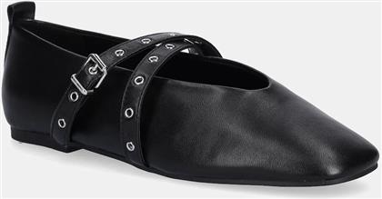 ΔΕΡΜΑΤΙΝΕΣ ΜΠΑΛΑΡΙΝΕΣ TJW LEATHER MARYJANE BALLERINA TOMMY JEANS