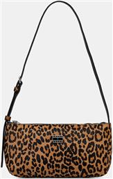 ΔΕΡΜΑΤΙΝΗ ΤΣΑΝΤΑ ΧΡΩΜΑ: ΚΑΦΕ, AW0AW18008 TOMMY JEANS