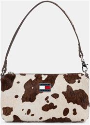 ΔΕΡΜΑΤΙΝΟ ΠΟΡΤΟΦΟΛΙ ΧΡΩΜΑ: ΜΠΕΖ, AW0AW18091 TOMMY JEANS