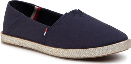 ΕΣΠΑΝΤΡΙΓΙΕΣ METALLIC FLEXIBLE ESPADRILLE EN0EN00879 ΣΚΟΥΡΟ ΜΠΛΕ TOMMY JEANS από το EPAPOUTSIA