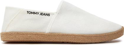 ΕΣΠΑΝΤΡΙΓΙΕΣ TJM ESPADRILLE STREET EM0EM01386 ΕΚΡΟΥ TOMMY JEANS