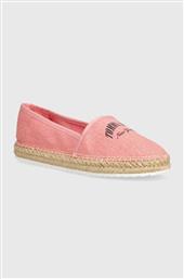 ΕΣΠΑΝΤΡΙΓΙΕΣ TJW VARSITY ESPADRILLE ΧΡΩΜΑ: ΡΟΖ, EN0EN02470 TOMMY JEANS