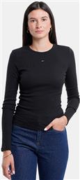 ESSENTIAL ΓΥΝΑΙΚΕΙΑ ΜΠΛΟΥΖΑ ΜΑΚΡΥ ΜΑΝΙΚΙ (9000250383-1469) TOMMY JEANS