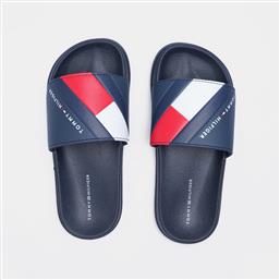 FLAG PRINT POOL ΠΑΙΔΙΚΑ SLIDES (9000103078-3024) TOMMY JEANS από το COSMOSSPORT