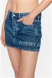 ΦΟΥΣΤΑ ΤΖΙΝ MICRO DW0DW14834 ΣΚΟΥΡΟ ΜΠΛΕ REGULAR FIT TOMMY JEANS