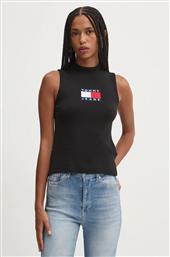 ΓΙΛΕΚΟ ΧΡΩΜΑ: ΜΑΥΡΟ, DW0DW18527 TOMMY JEANS