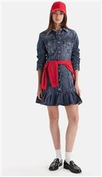 ΓΥΝΑΙΚΕΙΟ MINI ΦΟΡΕΜΑ DENIM SLIM FIT ''WESTERN'' - DW0DW21635 DENIM BLUE TOMMY JEANS