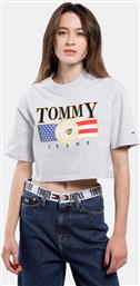 JERSEY ΓΥΝΑΙΚΕΙΟ CROPPED T-SHIRT (9000138067-49132) TOMMY JEANS από το COSMOSSPORT