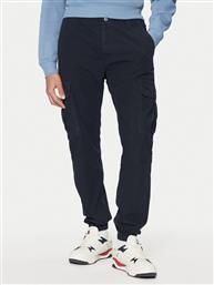 JOGGER RYAN DM0DM20284 ΣΚΟΥΡΟ ΜΠΛΕ REGULAR FIT TOMMY JEANS από το MODIVO