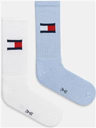 ΚΑΛΤΣΕΣ TOMMY HILFIGER 2-PACK ΧΡΩΜΑ: ΚΙΤΡΙΝΟ, 701228222 TOMMY JEANS