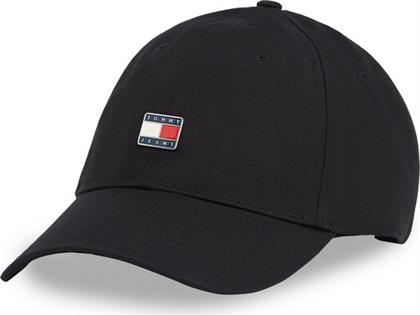 ΚΑΠΕΛΟ JOCKEY TJW HERITAGE PLAQUE CAP AW0AW16986 ΜΑΥΡΟ TOMMY JEANS