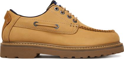 ΚΛΕΙΣΤΑ ΠΑΠΟΥΤΣΙΑ ARCHIVE '01 BOAT SHOE EM0EM01703 ΚΙΤΡΙΝΟ TOMMY JEANS