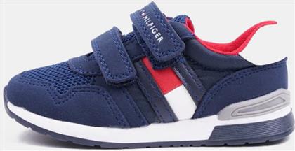 LOW CUT VELCRO ΠΑΙΔΙΚΑ SNEAKERS (9000064235-3024) TOMMY JEANS από το COSMOSSPORT