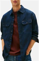 LS RELAXED DENIM SHIRT BL BK TOMMY JEANS