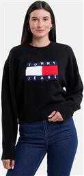 MELANGE FLAG ΓΥΝΑΙΚΕΙΑ ΠΛΕΚΤΗ ΜΠΛΟΥΖΑ (9000250410-55452) TOMMY JEANS