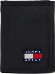 ΜΙΚΡΟ ΠΟΡΤΟΦΟΛΙ ΑΝΔΡΙΚΟ TJM ESS DAILY NYLON TRI WALLET AM0AM13269 ΜΑΥΡΟ TOMMY JEANS