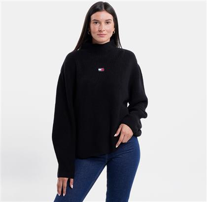 MOCKNECK BADGE ΓΥΝΑΙΚΕΙΑ ΠΛΕΚΤΗ ΜΠΛΟΥΖΑ (9000250407-1469) TOMMY JEANS