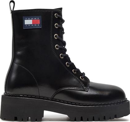 ΟΡΕΙΒΑΤΙΚΑ ΠΑΠΟΥΤΣΙΑ URBAN LACE UP BOOT EN0EN01995 ΜΑΥΡΟ TOMMY JEANS