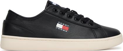 ΠΑΝΙΝΑ ΠΑΠΟΥΤΣΙΑ TJW LIGHTWEIGHT COURT EN0EN02875 ΜΑΥΡΟ TOMMY JEANS
