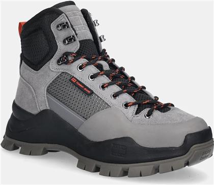 ΠΑΠΟΥΤΣΙΑ TJM HYBRID BOOT ΧΡΩΜΑ: ΓΚΡΙ, EM0EM01633 TOMMY JEANS