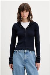 ΠΛΕΚΤΗ ΖΑΚΕΤΑ ΧΡΩΜΑ: ΝΑΥΤΙΚΟ ΜΠΛΕ, DW0DW21673 TOMMY JEANS