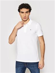 POLO DM0DM04266 ΛΕΥΚΟ SLIM FIT TOMMY JEANS