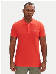 POLO DM0DM20676 ΚΟΚΚΙΝΟ SLIM FIT TOMMY JEANS