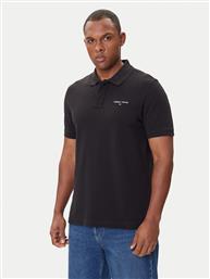 POLO LINEAR DM0DM20914 ΜΑΥΡΟ REGULAR FIT TOMMY JEANS