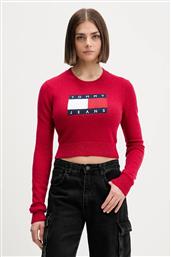 ΠΟΥΛΟΒΕΡ ΧΡΩΜΑ: ΜΠΟΡΝΤΟ, DW0DW21690 TOMMY JEANS