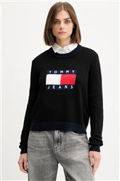 ΠΟΥΛΟΒΕΡ ΧΡΩΜΑ: ΜΑΥΡΟ, DW0DW20970 TOMMY JEANS
