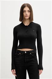 ΠΟΥΛΟΒΕΡ ΧΡΩΜΑ: ΜΑΥΡΟ, DW0DW21829 TOMMY JEANS