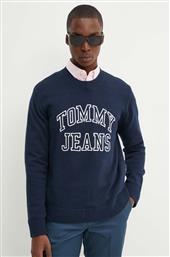 ΠΟΥΛΟΒΕΡ ΧΡΩΜΑ: ΝΑΥΤΙΚΟ ΜΠΛΕ, DM0DM19178 TOMMY JEANS