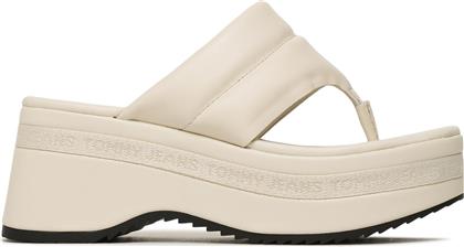 ΣΑΓΙΟΝΑΡΕΣ SANDAL PADDED EN0EN02075 ΜΠΕΖ TOMMY JEANS