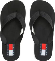 ΣΑΓΙΟΝΑΡΕΣ TJW FLAG EVA BEACH SANDAL EN0EN02194 ΜΑΥΡΟ TOMMY JEANS