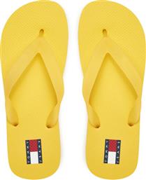 ΣΑΓΙΟΝΑΡΕΣ TJW LOGO FLIP FLOP EN0EN02447 ΚΙΤΡΙΝΟ TOMMY JEANS