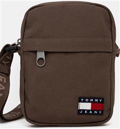 ΣΑΚΙΔΙΟ ΧΡΩΜΑ: ΚΑΦΕ, AM0AM13710 TOMMY JEANS