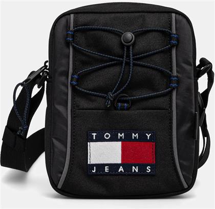 ΣΑΚΙΔΙΟ ΧΡΩΜΑ: ΜΑΥΡΟ, AM0AM13882 TOMMY JEANS