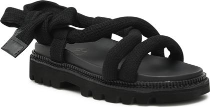 ΣΑΝΔΑΛΙΑ CHUNKY SANDAL EN0EN02073 ΜΑΥΡΟ TOMMY JEANS από το EPAPOUTSIA