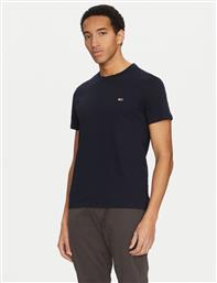 ΣΕΤ 2 T-SHIRTS DM0DM20687 ΕΓΧΡΩΜΟ SLIM FIT TOMMY JEANS