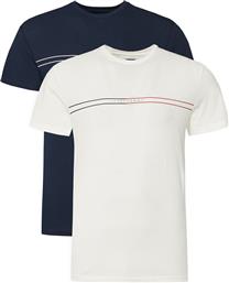 ΣΕΤ 2 T-SHIRTS ENTRY GRAPHIC DM0DM21902 ΕΓΧΡΩΜΟ SLIM FIT TOMMY JEANS