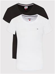 ΣΕΤ 2 T-SHIRTS SOFT DW0DW11459 ΕΓΧΡΩΜΟ REGULAR FIT TOMMY JEANS